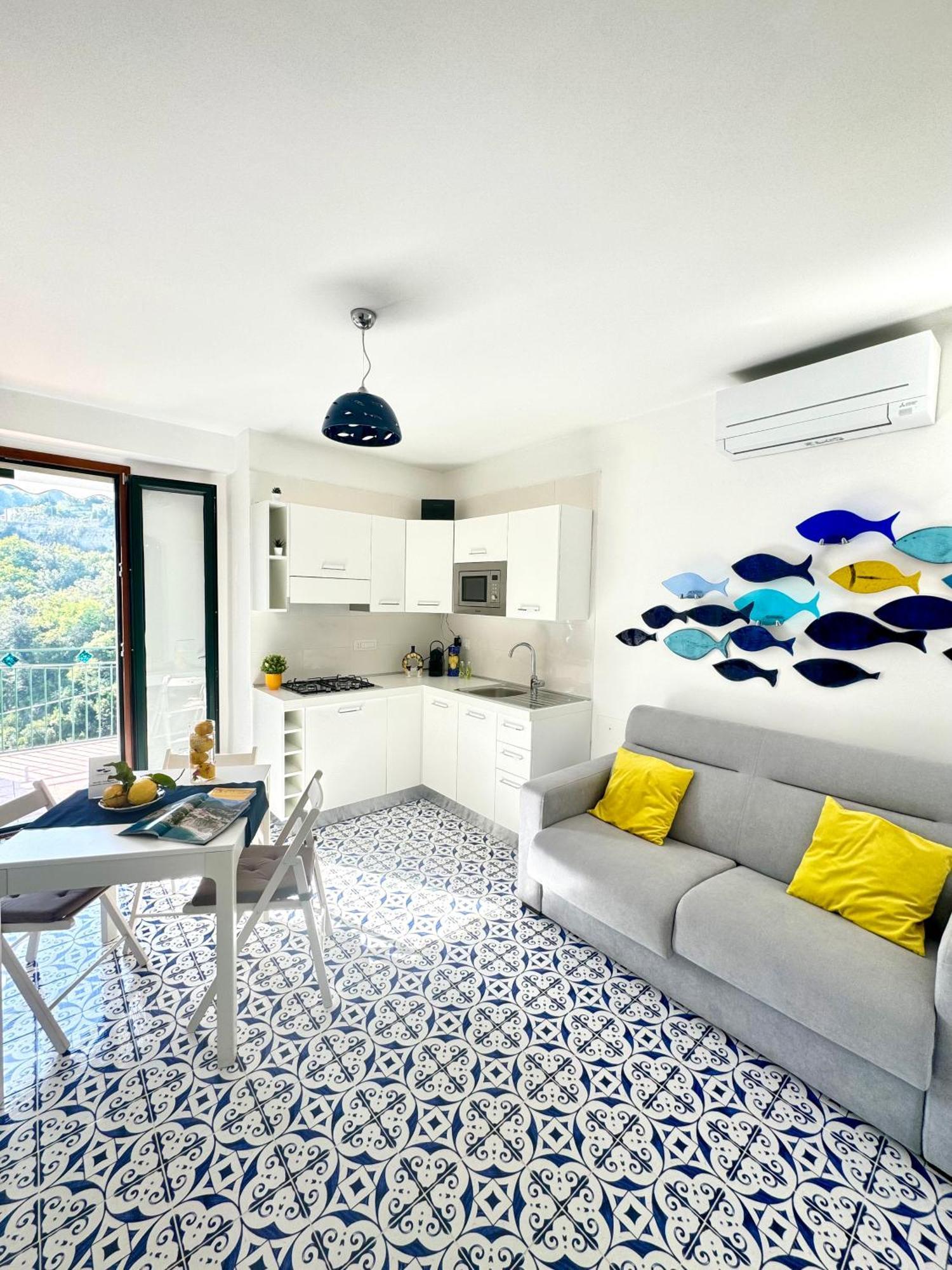 Panoramic Flat Amalfi Coast - Sea View 1 Apartamento Vietri Exterior foto